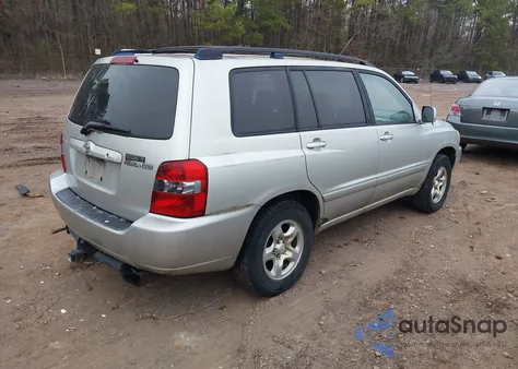 2004 Toyota Highlander из США, поврежденный, VIN JTEDD21AX40082927